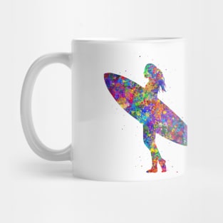 Surfer girl Mug